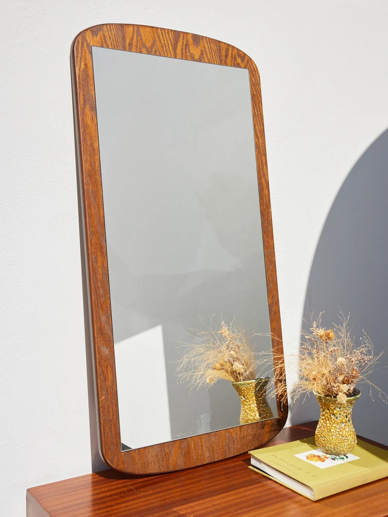 Georges, le grand miroir en bois N°1442