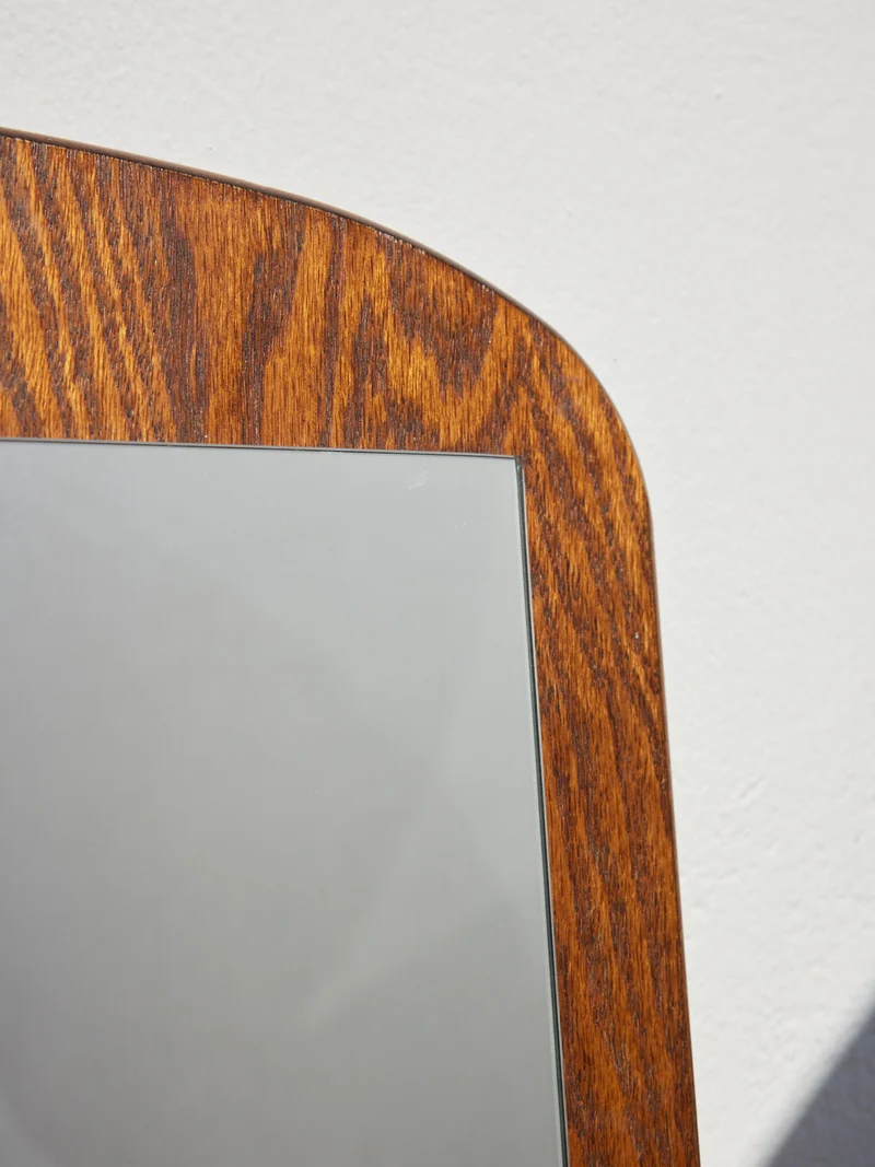 Georges, le grand miroir en bois N°1442