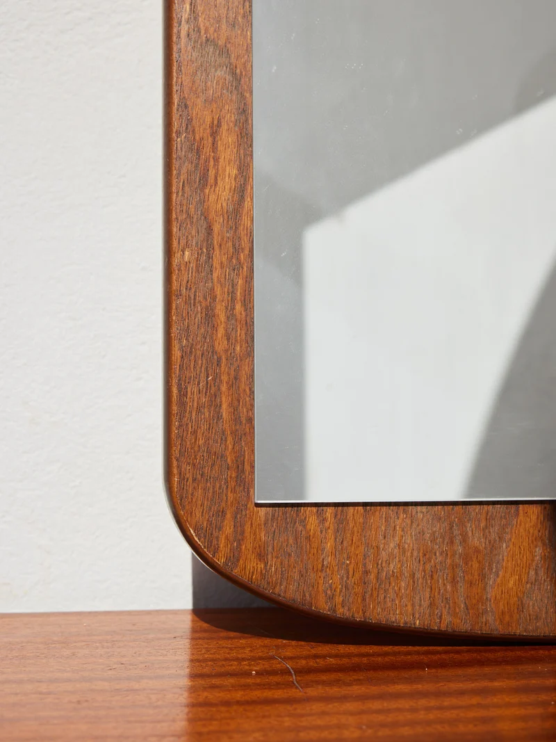 Georges, le grand miroir en bois N°1442
