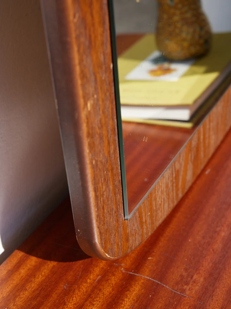 Georges, le grand miroir en bois N°1442