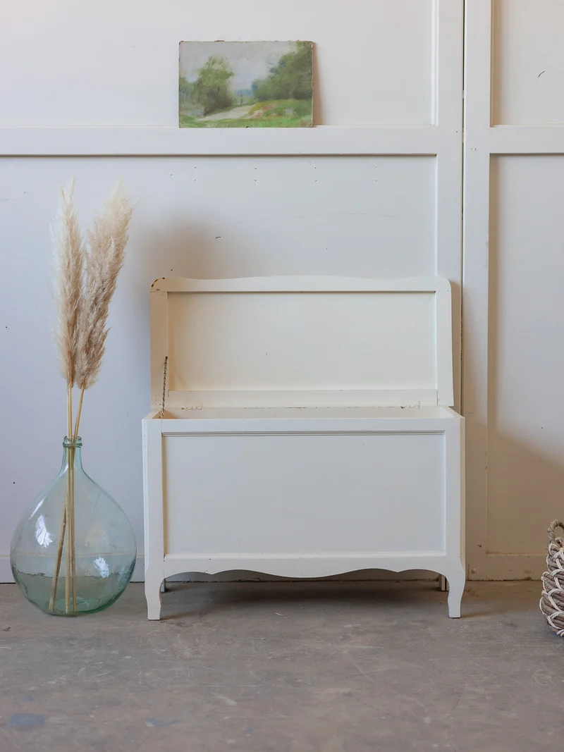 Lucien, le coffre blanc de campagne N°194