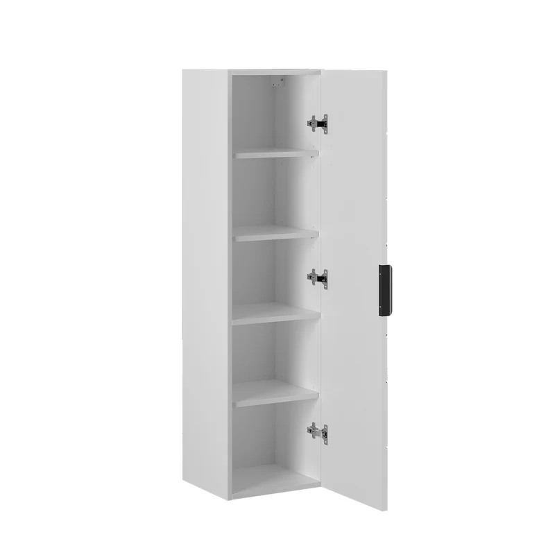 Ensemble meuble double vasque 140cm 2 niches et colonne Teren Blanc