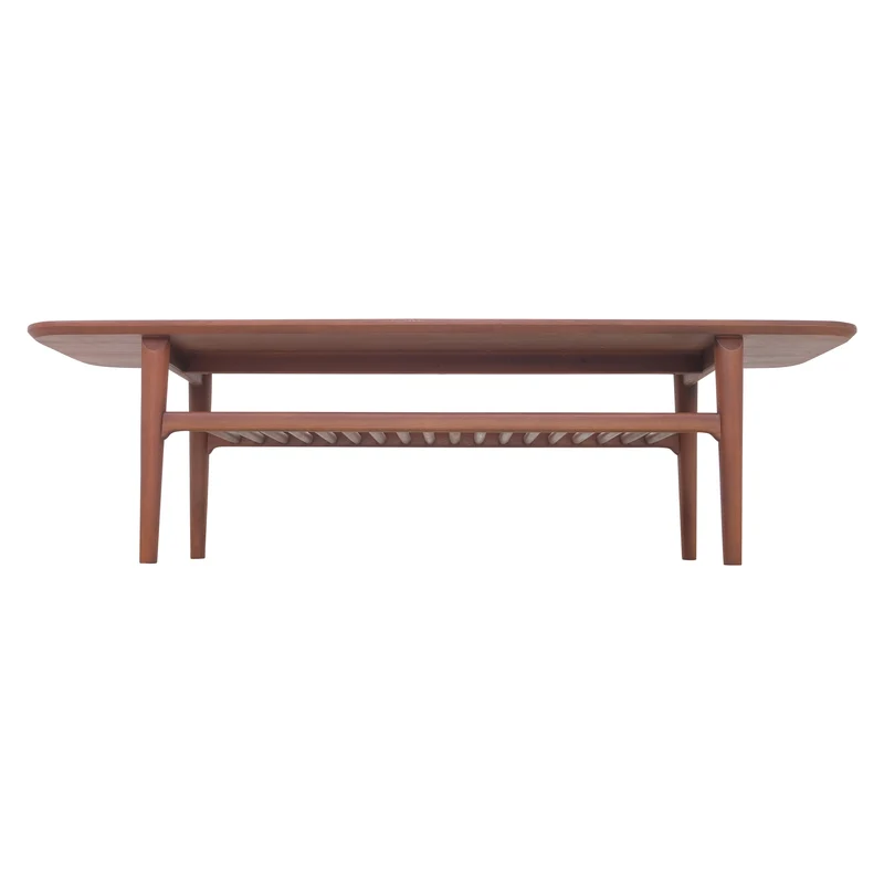 Table basse 150 cm acajou massif Jorgen