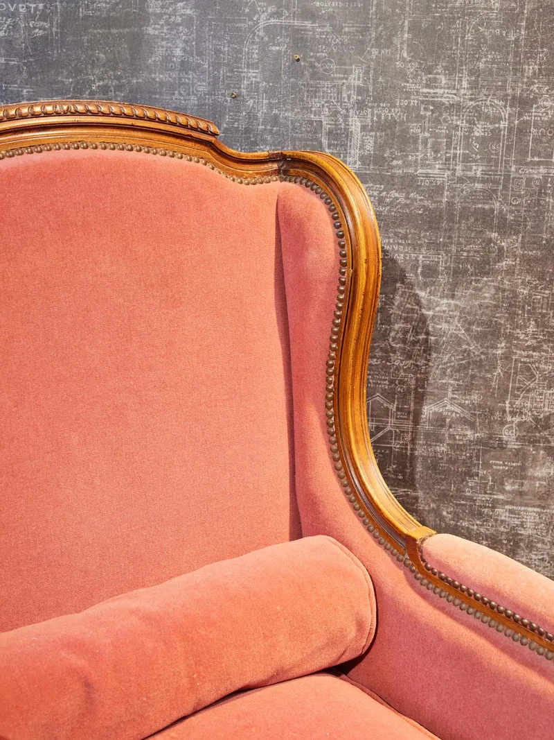 Ernest, le fauteuil bergère en bois N°1594