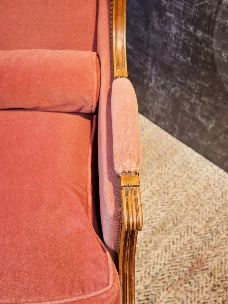 Ernest, le fauteuil bergère en bois N°1594