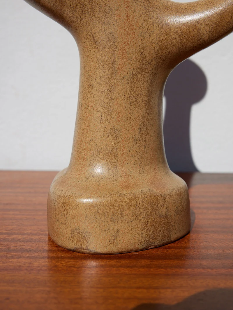 Ulysse, le bougeoir en grès N°130