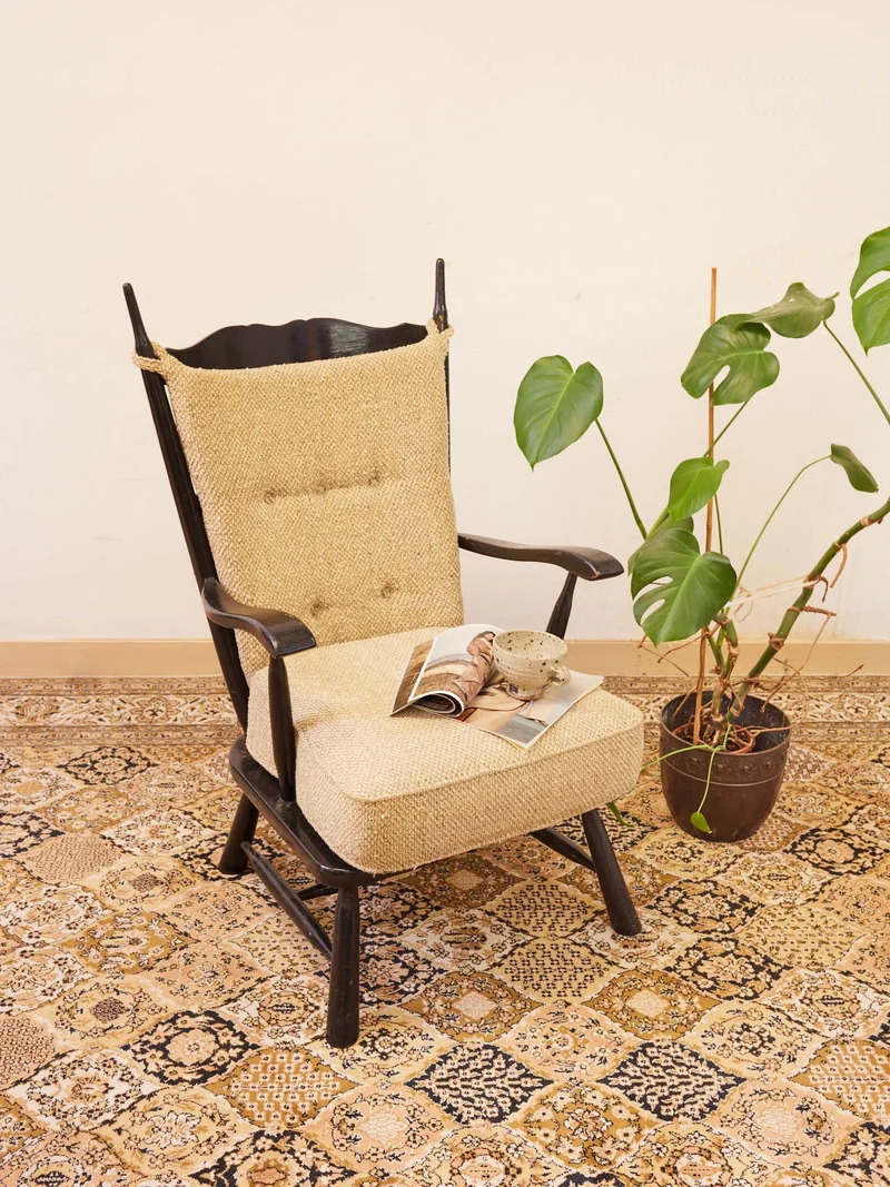 Ernest, le fauteuil en bois N°1578