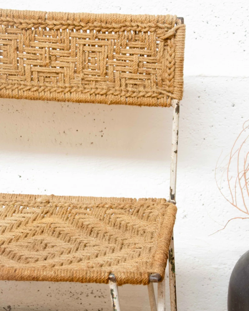 Martine, la banquette indienne en jute N°66