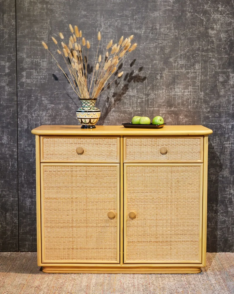 Garance, la commode en rotin N°754