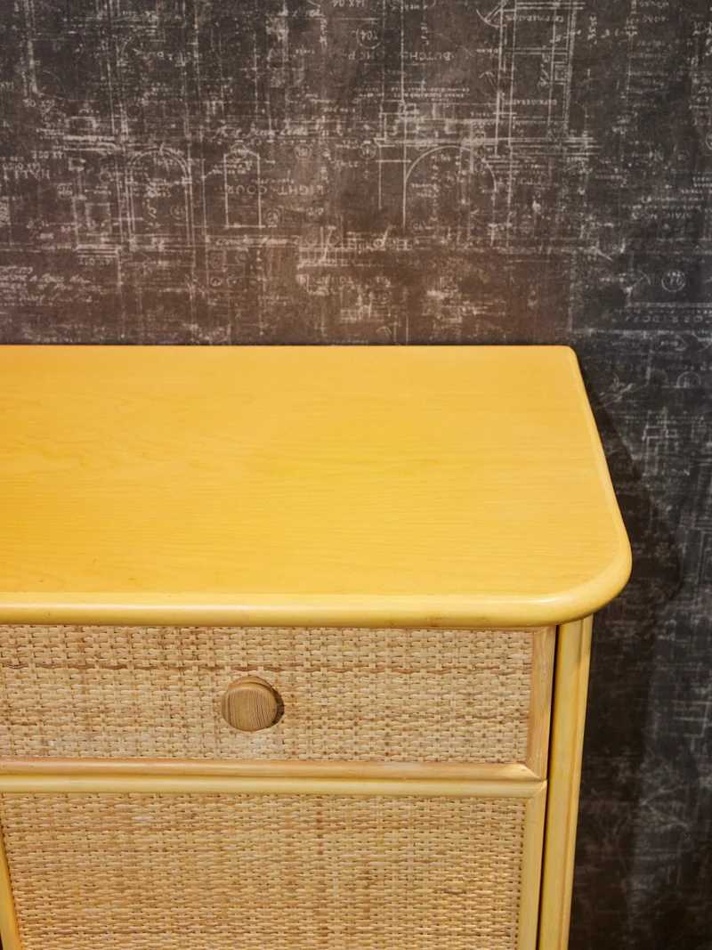 Garance, la commode en rotin N°754