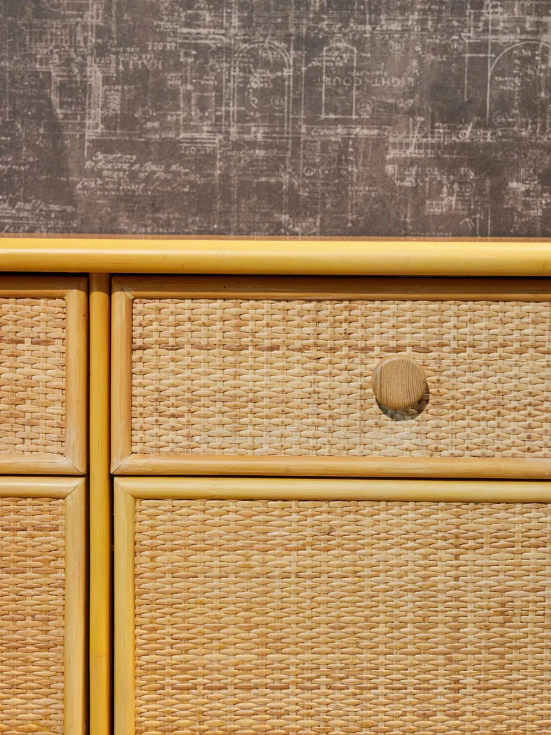 Garance, la commode en rotin N°754