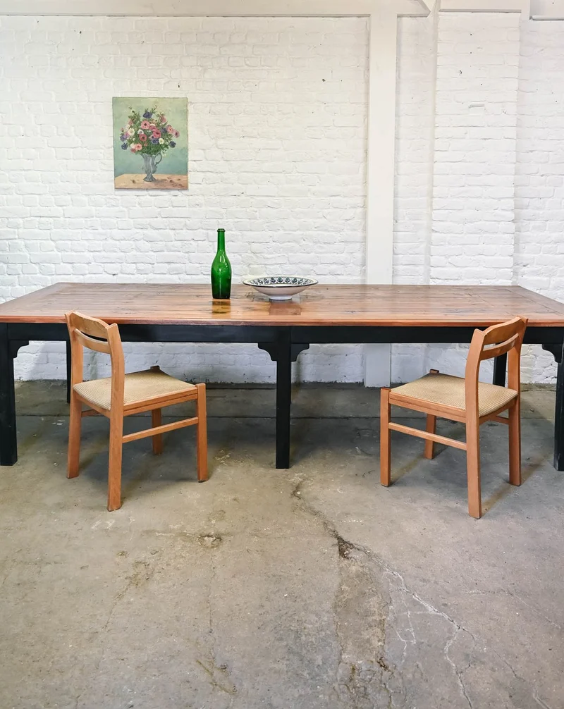 Romy, la table à manger XXL en sapin massif N°1493