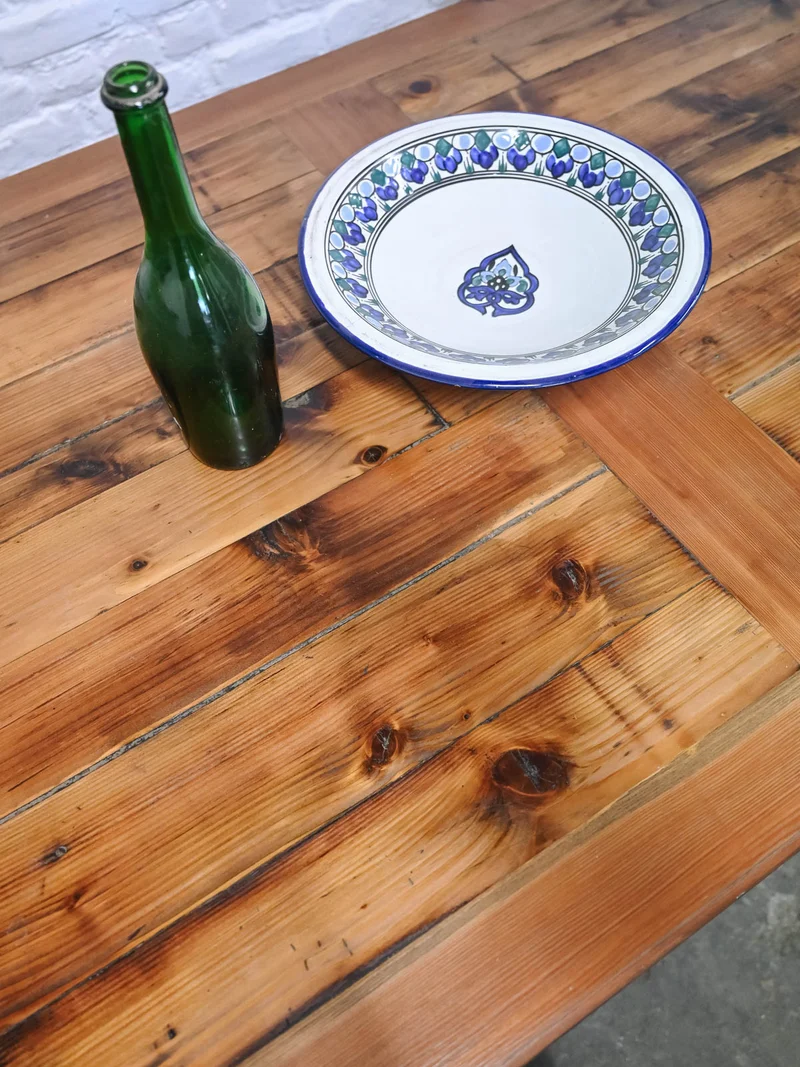 Romy, la table à manger XXL en sapin massif N°1493