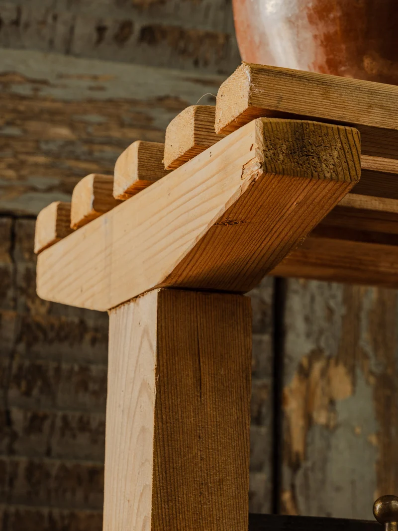 Max, le grand porte-manteau en bois et métal N°457