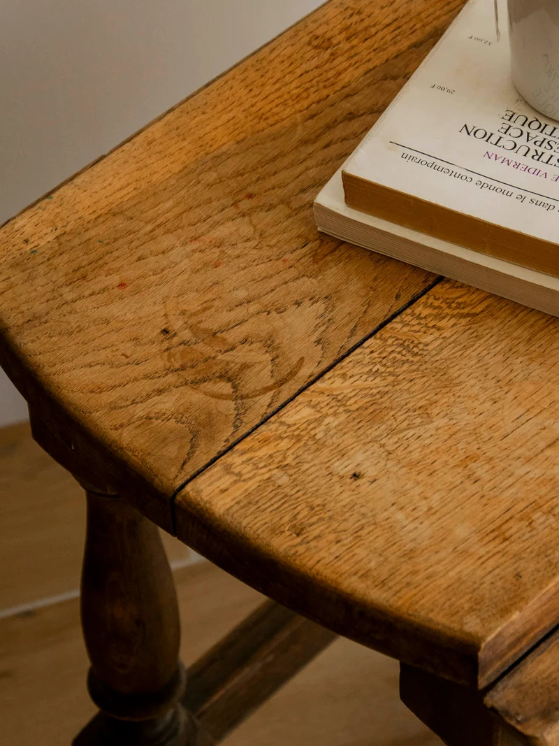 Léonie, la table basse à rabats N°1147