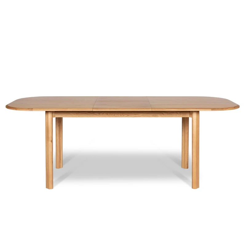 Table repas 160 cm avec allonge chêne naturel