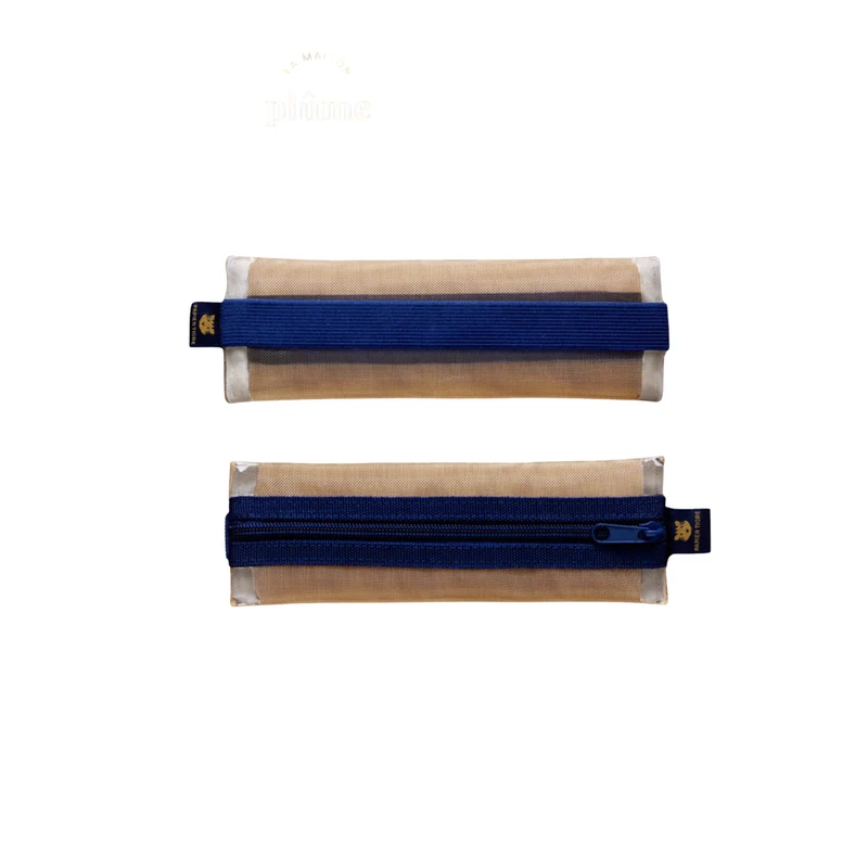 Trousse Kito - Bleu & Camel