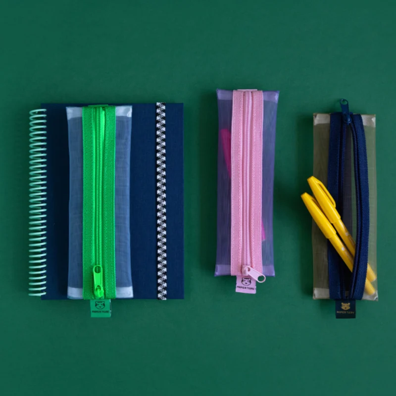 Trousse Kito - Bleu & Camel