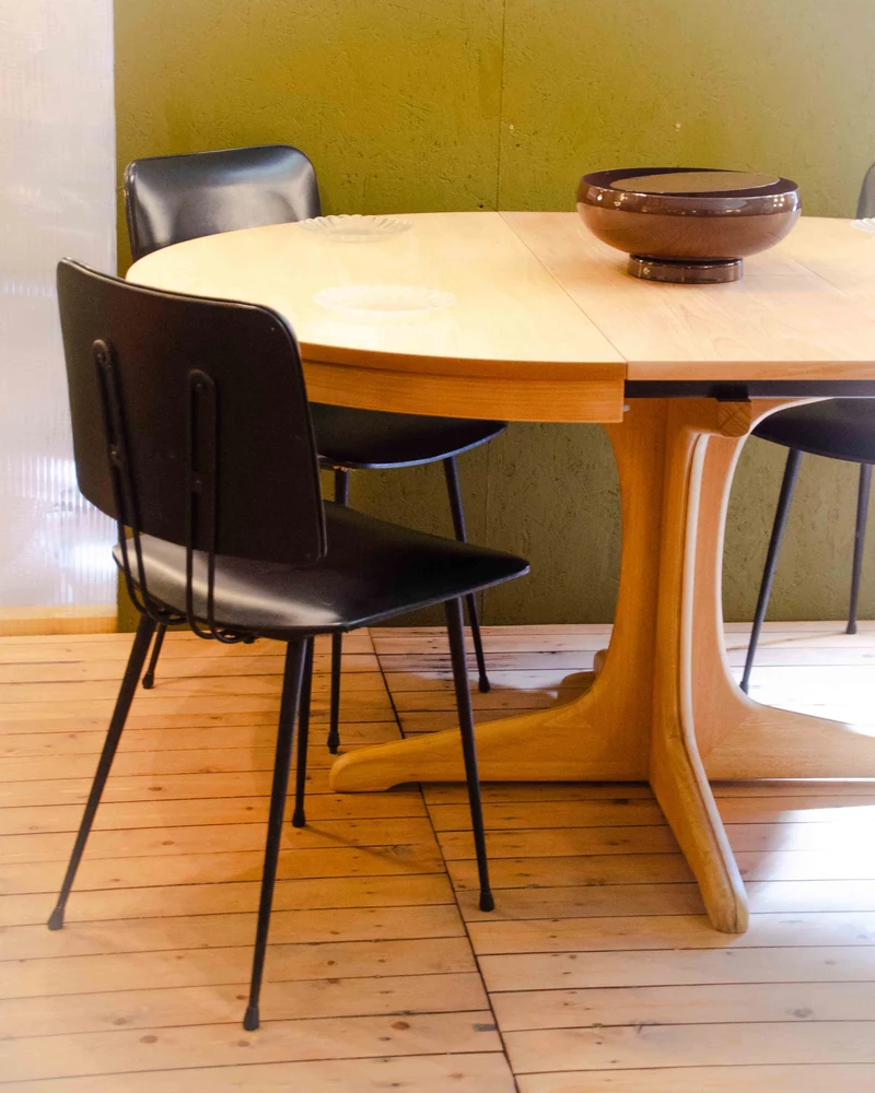 Karla, la table à manger en frêne N°1256