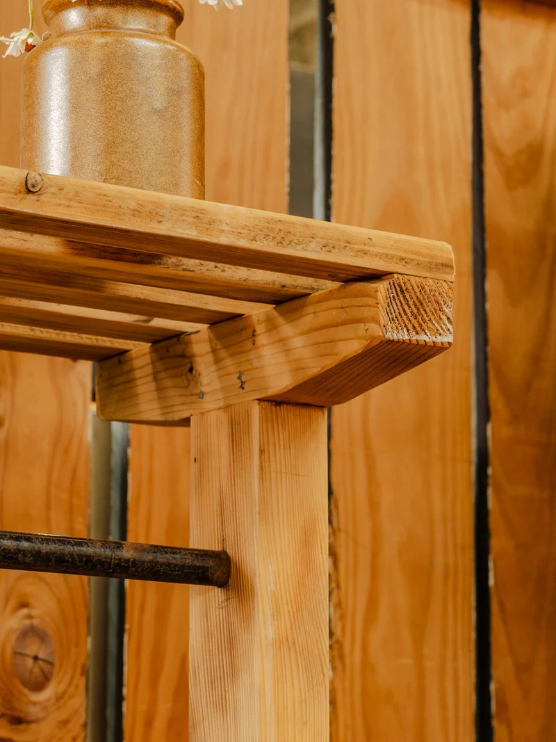 Max, le grand portant en bois N°456