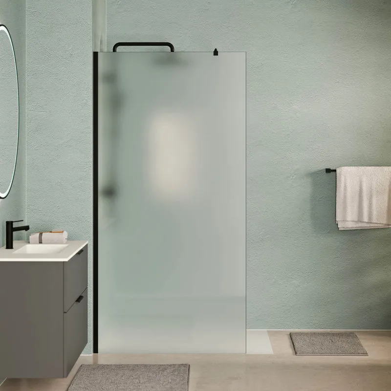 Douche à l’italienne EIRA - Verre dépoli 8 mm et 10 mm