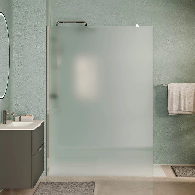 Douche à l’italienne EIRA - Verre dépoli 8 mm et 10 mm