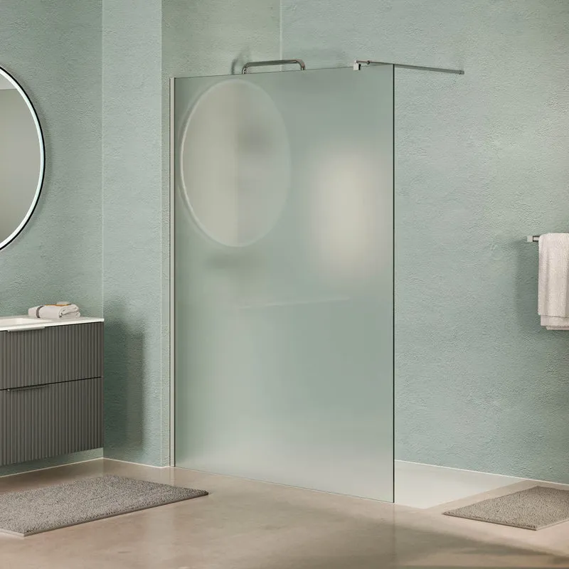 Douche à l’italienne EIRA - Verre dépoli 8 mm et 10 mm