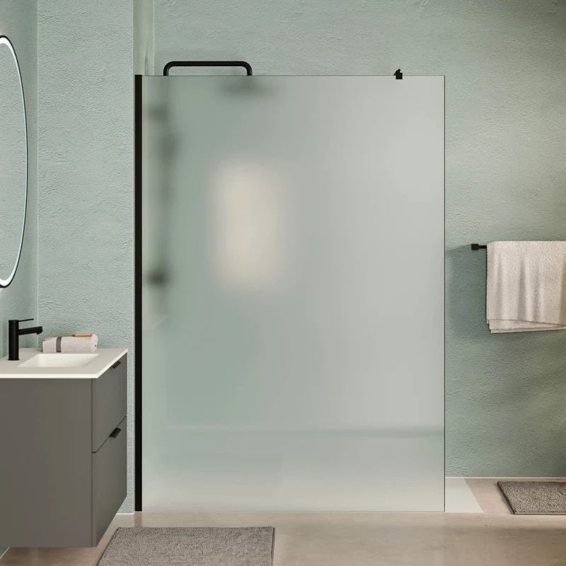 Douche à l’italienne EIRA - Verre dépoli 8 mm et 10 mm