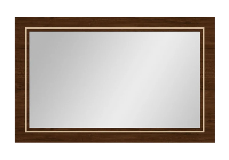 Miroir mural noyer – Eva