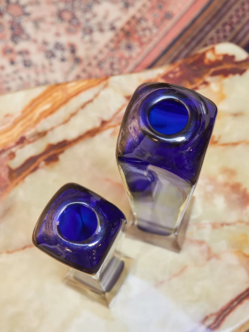 Alix, la paire de vases en verre N°1074