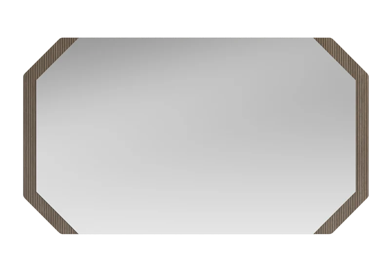 Miroir mural octogonal design - Hexagon