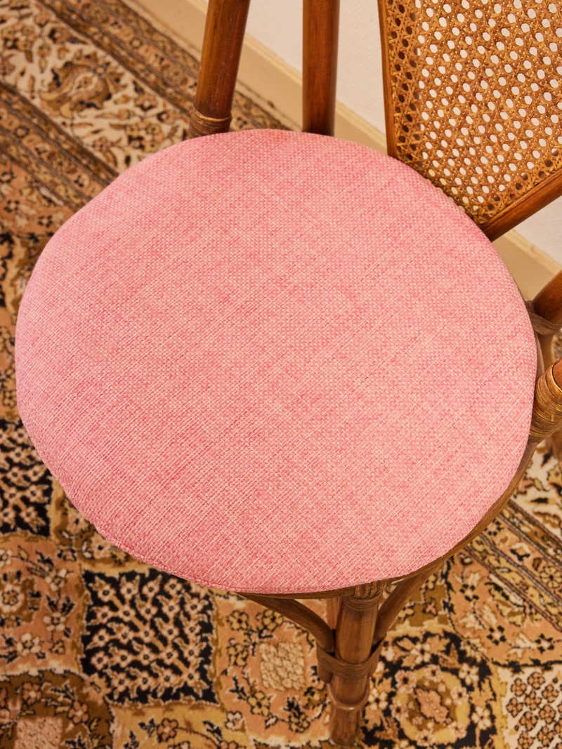 Claude, le lot de 3 chaises et 1 fauteuil en rotin N°1584