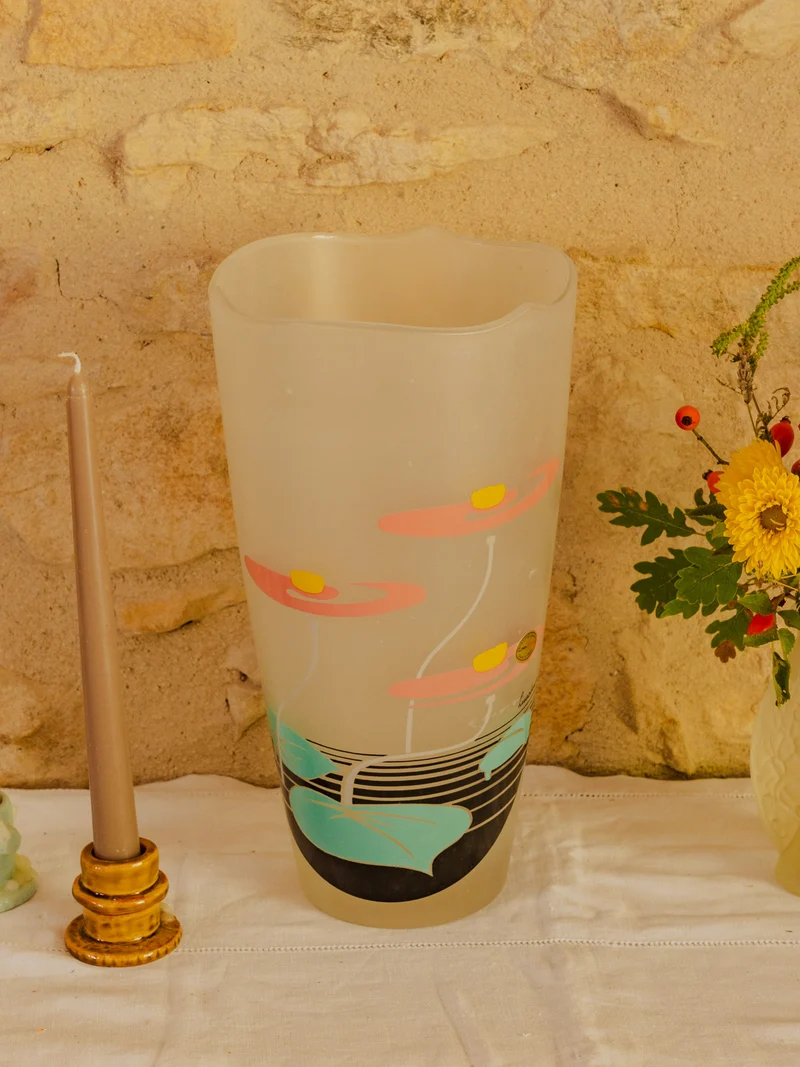 Alix, le vase en pâte de verre N°1150