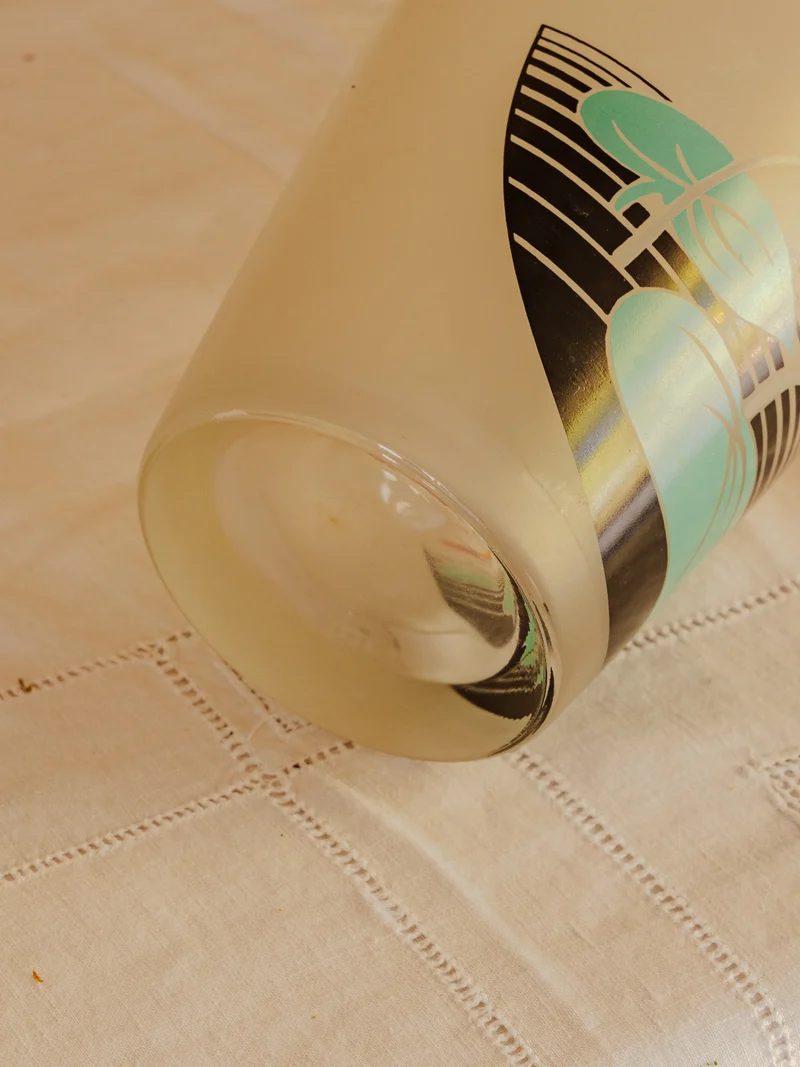 Alix, le vase en pâte de verre N°1150