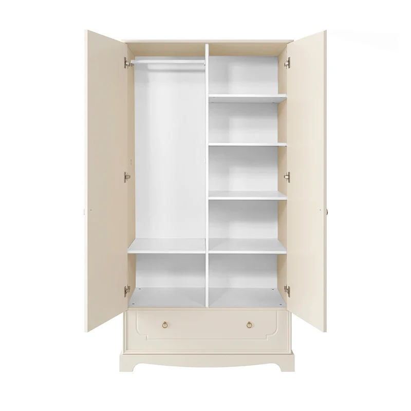 Armoire 2 portes 1 tiroir Bellamy Royal Beige