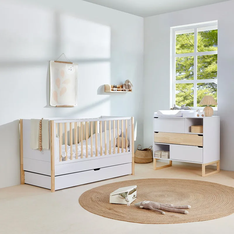 Tiroir de lit 70x140 Bellamy Juliette Blanc