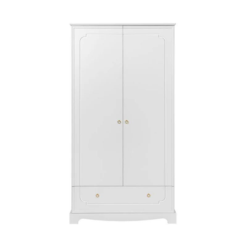 Armoire 2 portes 1 tiroir Bellamy Royal - Blanc