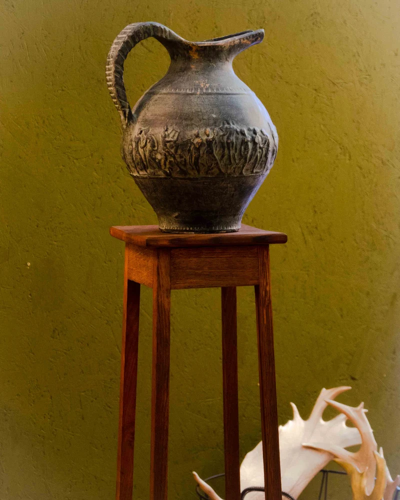 Ariel, le porte-plantes en chêne N°541