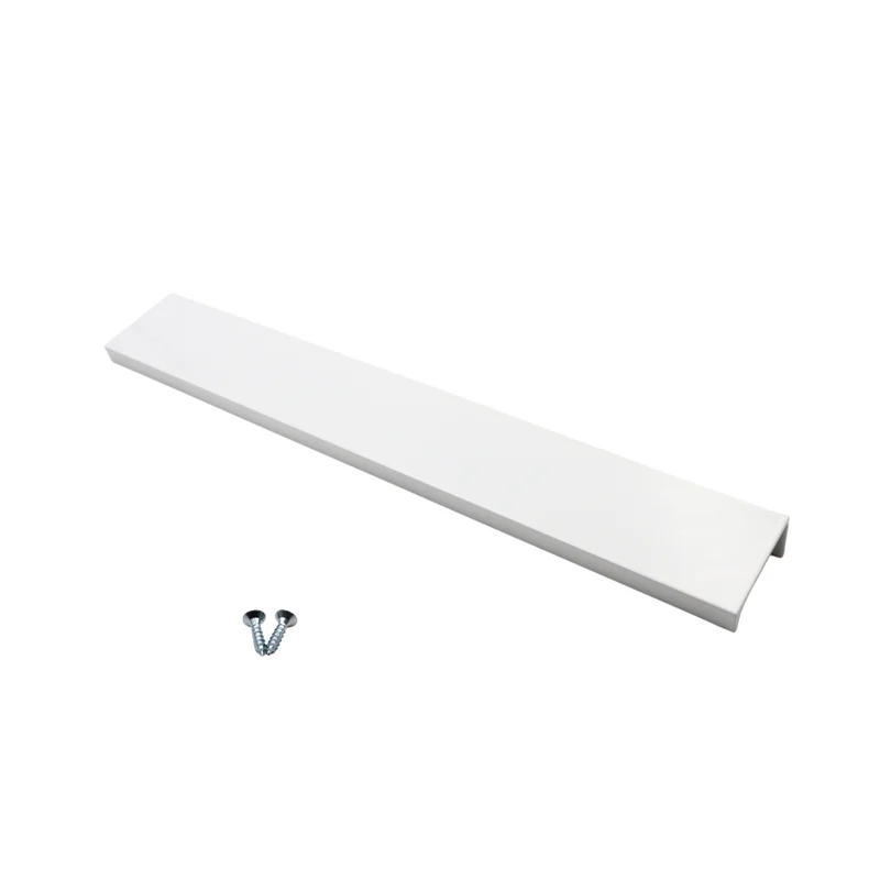 Poignée profilée Edge 256mm (Longueurs totales 276mm) - Blanc