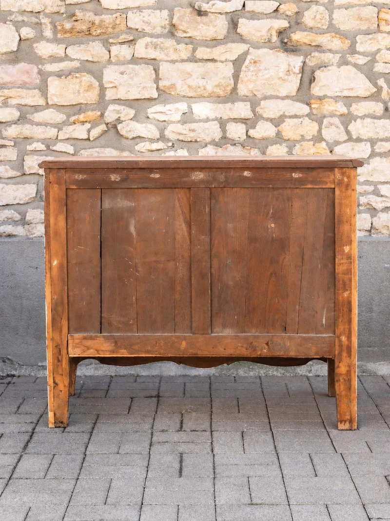 Garance, la grande commode blanche en bois massif N°745