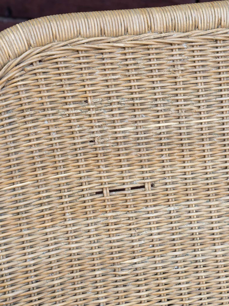 Alibert, le rocking-chair vintage en rotin N°102