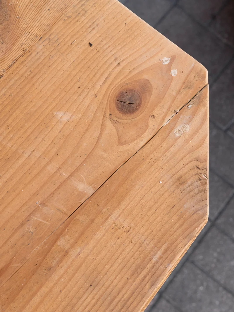 Gilbert, le confiturier en bois patiné bleu N°1823