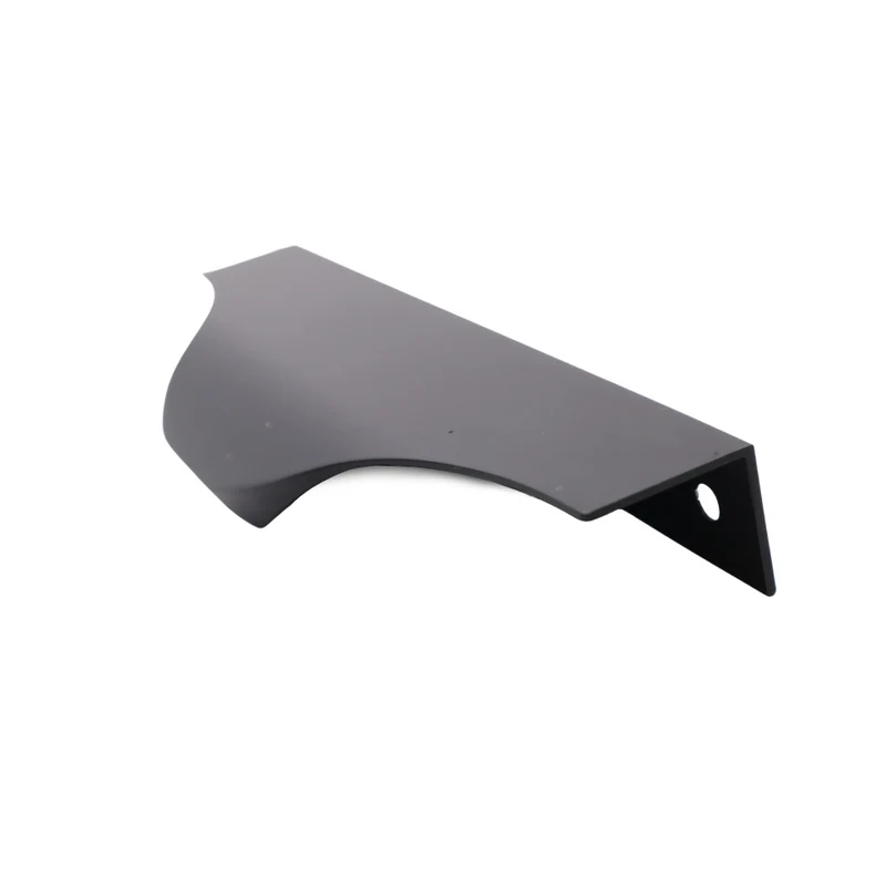 Poignée profilée UFO Edge 128mm (Longueurs totales 148mm) - Noir Mat