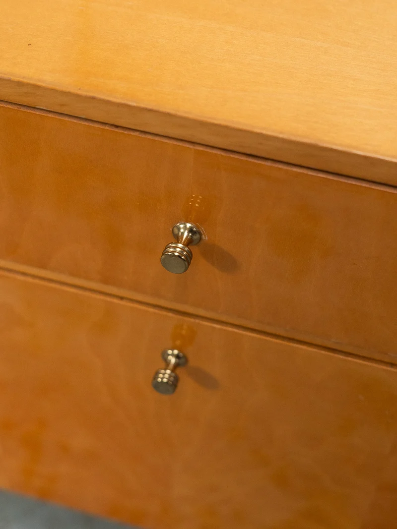 Maïa, la paire de tables de chevet bicolores N°1555
