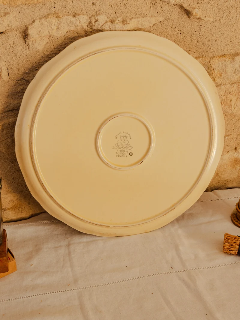 Nestor, le plat en faïence N°769