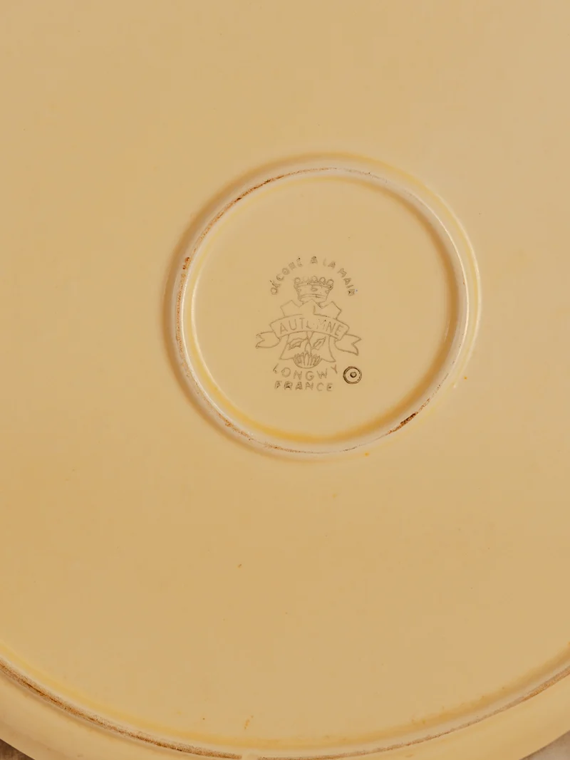 Nestor, le plat en faïence N°769