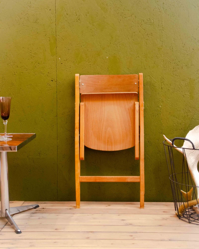 Ernestine, la chaise en bois pliable pour enfant N°1338