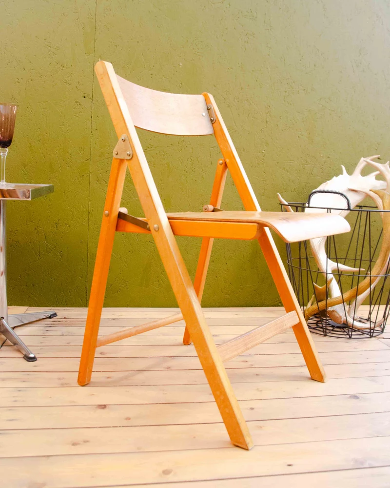 Ernestine, la chaise en bois pliable pour enfant N°1338