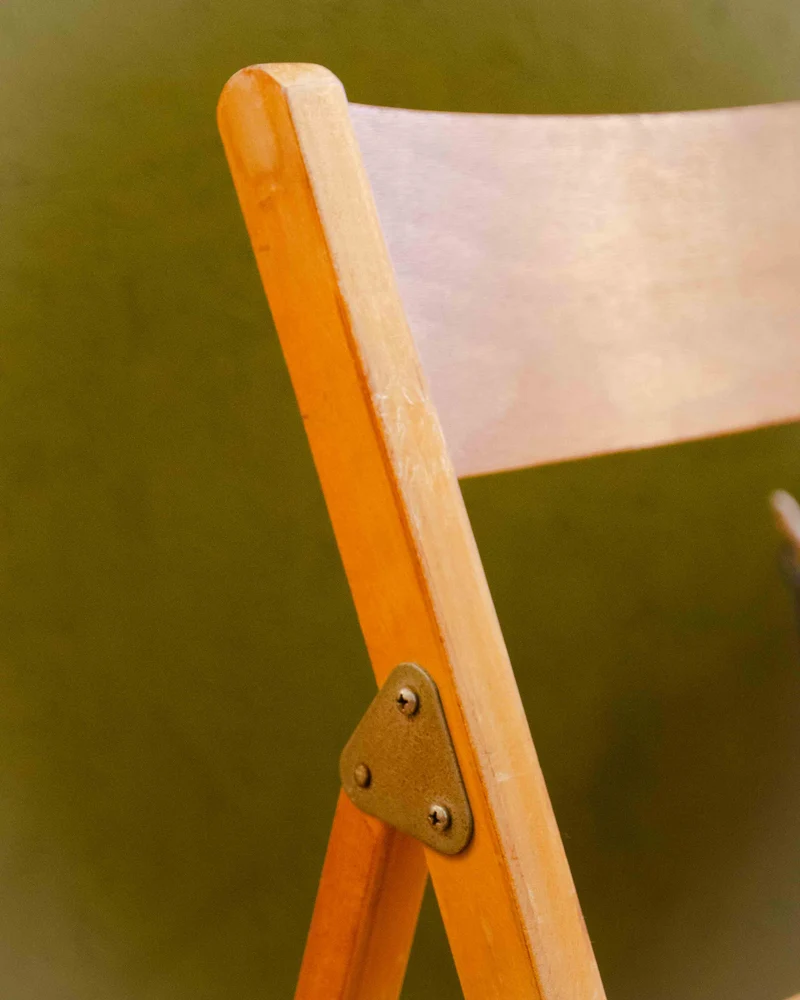Ernestine, la chaise en bois pliable pour enfant N°1338
