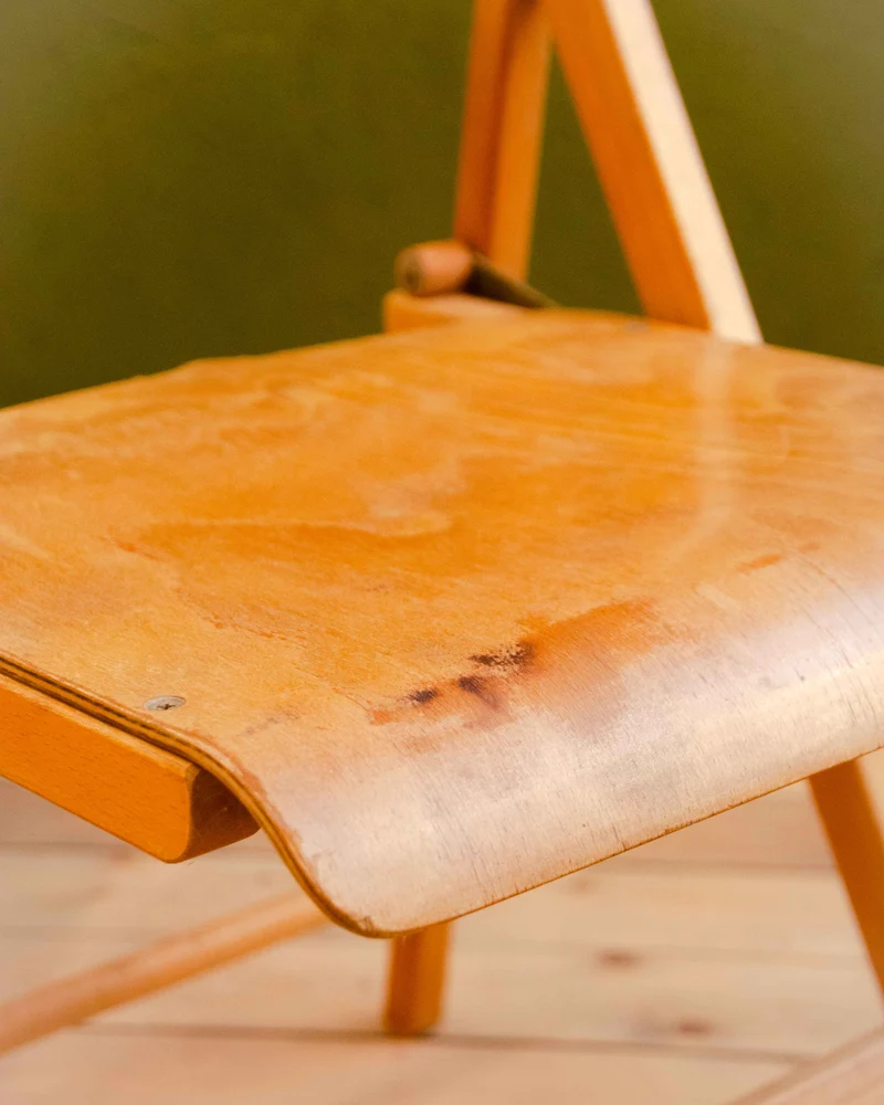 Ernestine, la chaise en bois pliable pour enfant N°1338